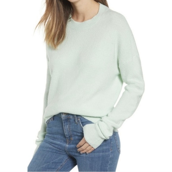 bp Sweaters - BP Cozy Green Placid Pastel Soft Sweater -144-